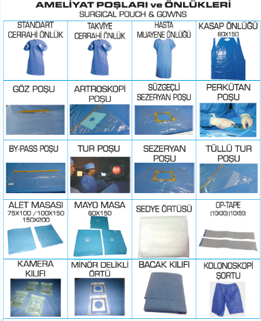 Ameliyat Poşları ve Önlükleri